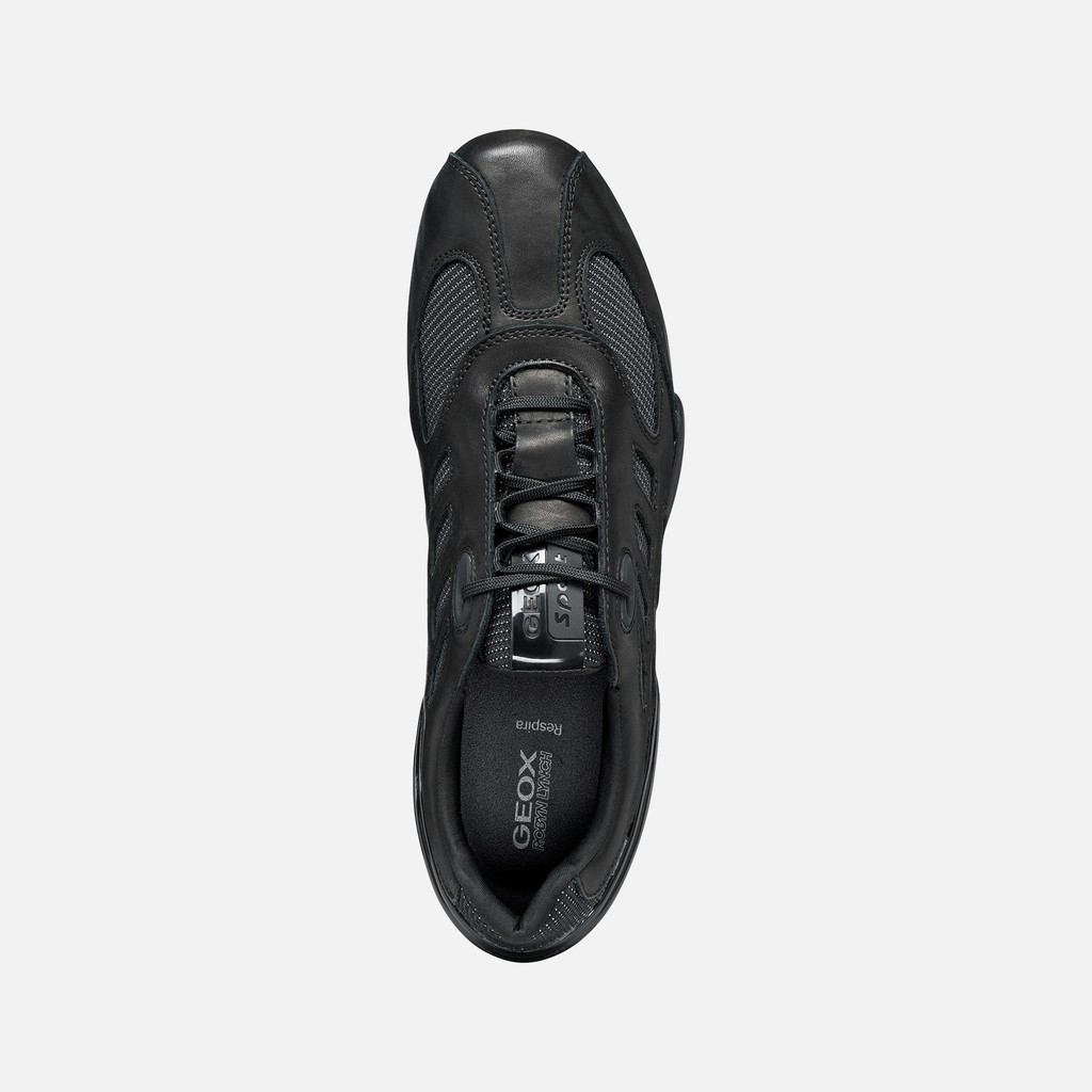 Vintage low top sneakers ARCHIVE SNAKE MAN Black - image number 5 | GEOX