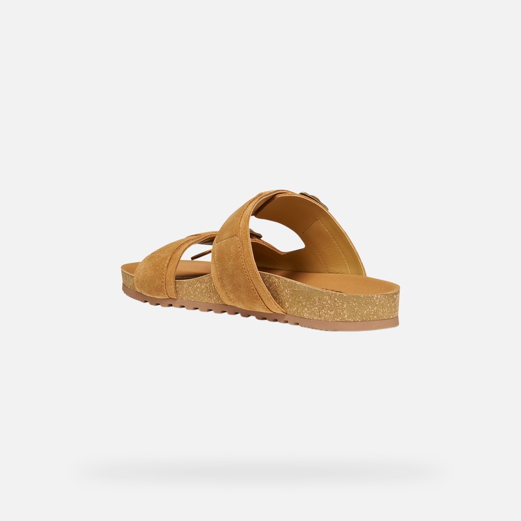 SANDALS CLIMASANDAL CORK MAN Whisky - image number 3 | GEOX