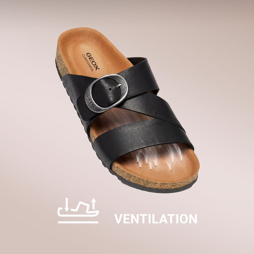 SANDALS CLIMASANDAL CORK MAN Whisky - image number 1 | GEOX