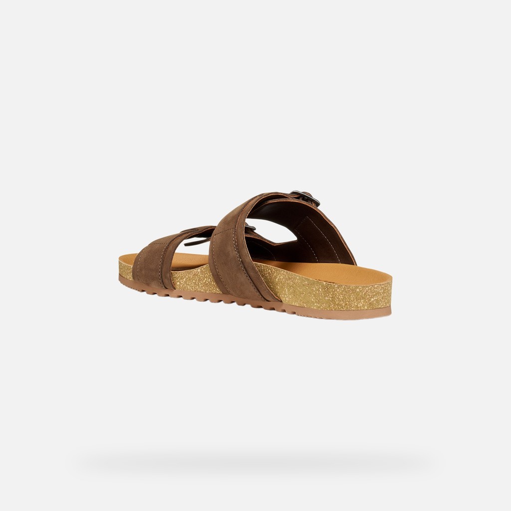 SANDALS CLIMASANDAL CORK MAN Brown - image number 3 | GEOX