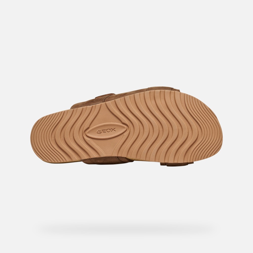 SANDALS CLIMASANDAL CORK MAN Brown - image number 6 | GEOX