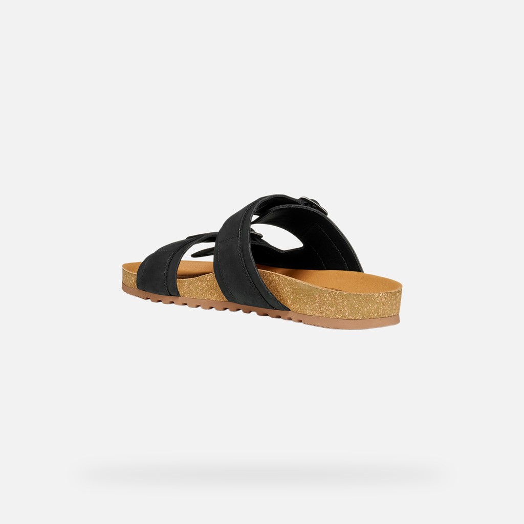 SANDALS CLIMASANDAL CORK MAN Black - image number 3 | GEOX