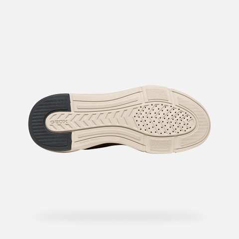 Slip in sneakers VITTOUR PLUS MAN Taupe/Chocolate - image number 6 | GEOX