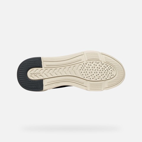 Baskets slip in VITTOUR PLUS HOMME Bleu marine/Noir - image number 6 | GEOX