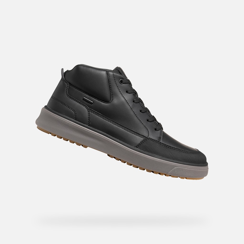 Waterproof ankle boots CENISIO ABX MAN Black - image number 0 | GEOX
