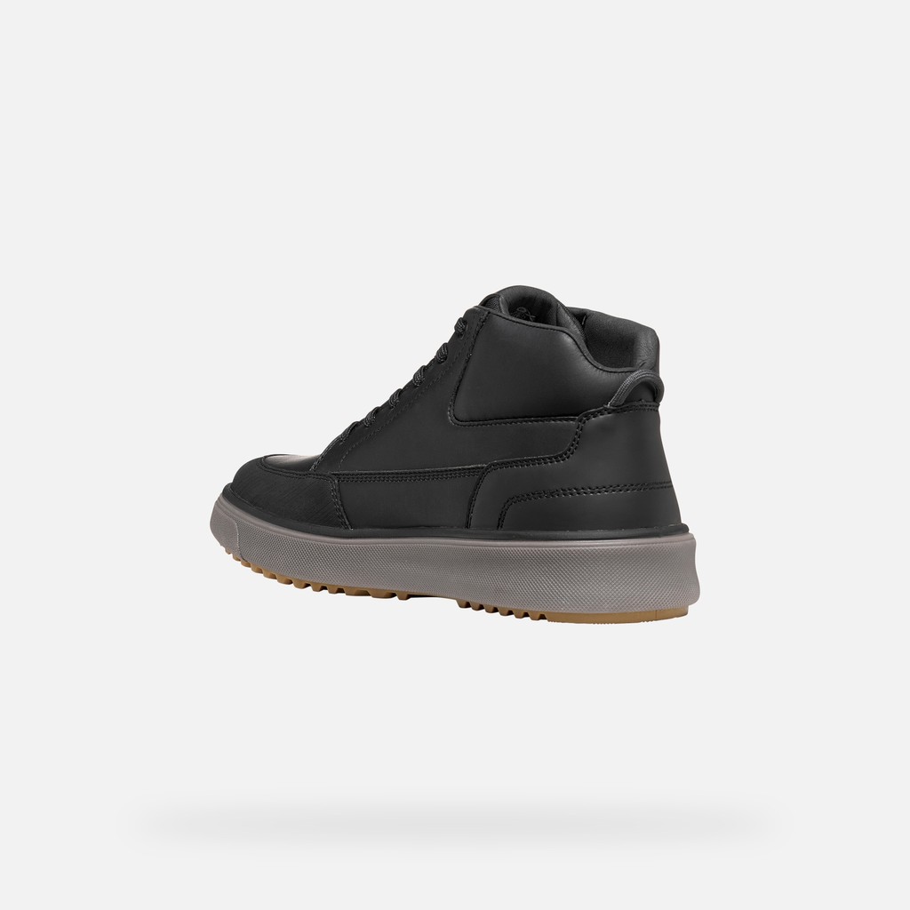 Waterproof ankle boots CENISIO ABX MAN Black - image number 4 | GEOX