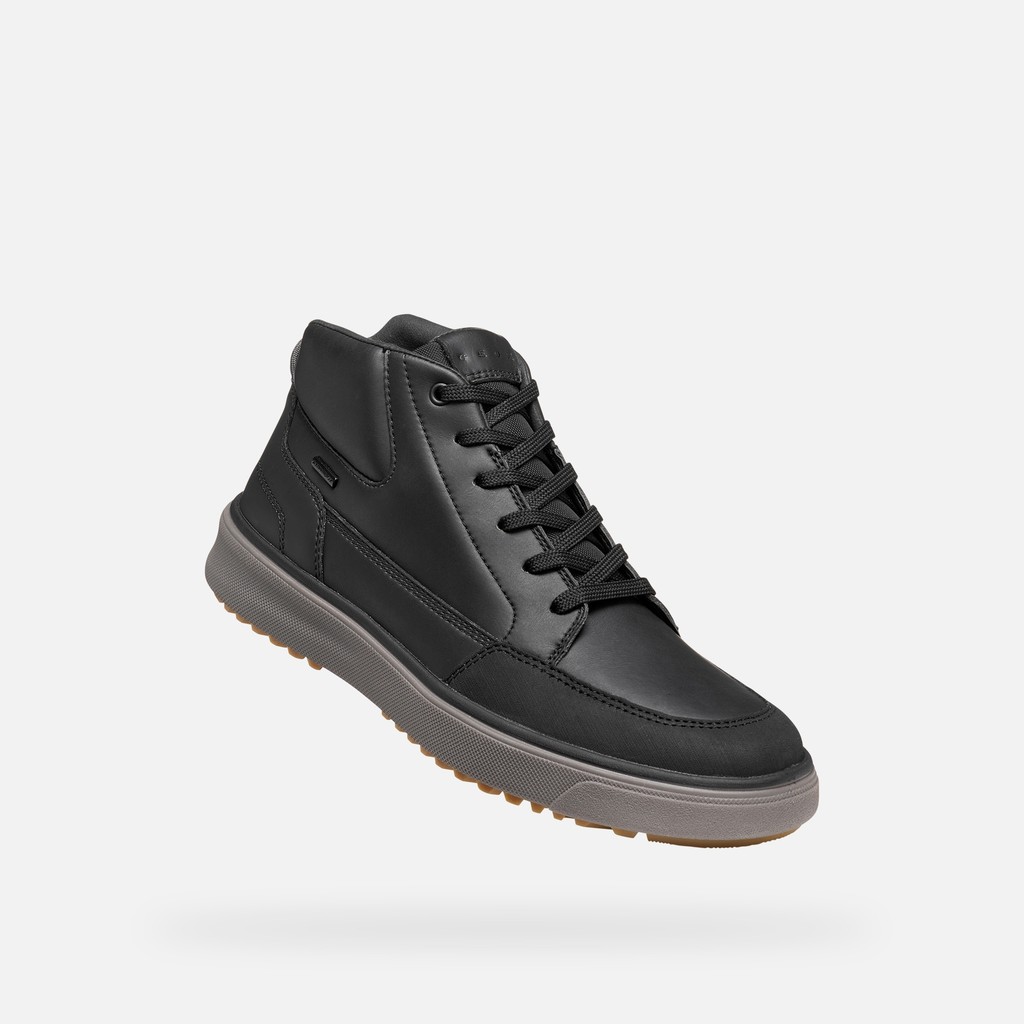 Waterproof ankle boots CENISIO ABX MAN Black - image number 5 | GEOX