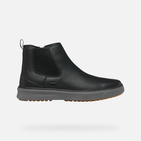 Waterproof ankle boots CENISIO ABX MAN Black - image number 2 | GEOX