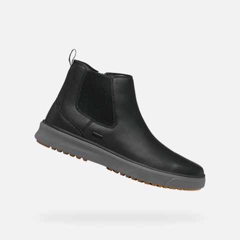 Waterproof ankle boots CENISIO ABX MAN Black - image number 0 | GEOX