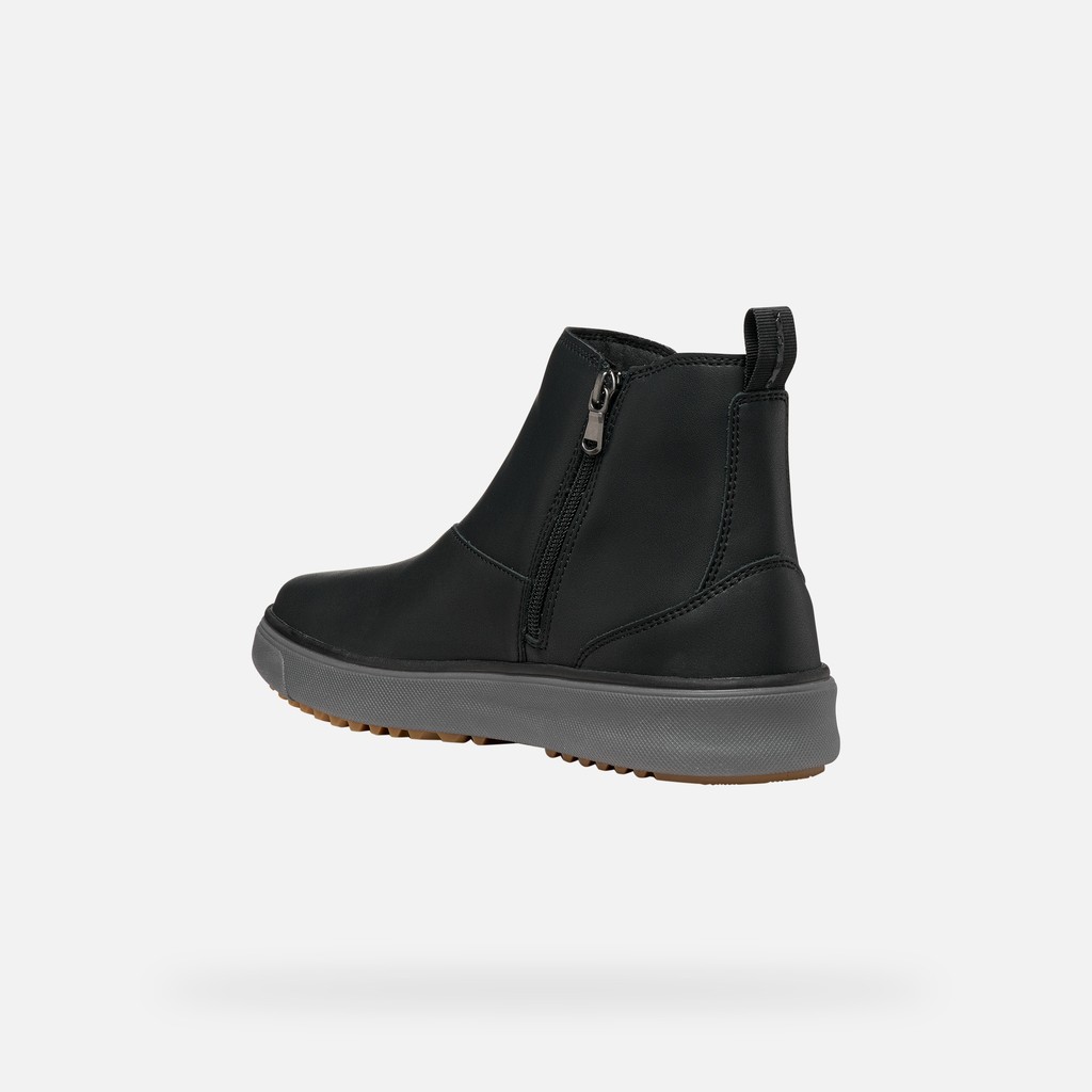 Waterproof ankle boots CENISIO ABX MAN Black - image number 4 | GEOX