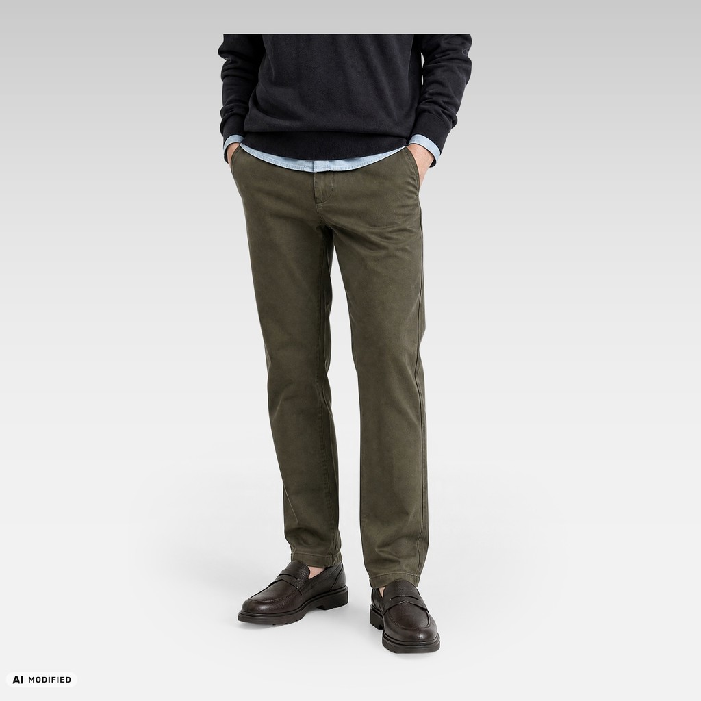 Mocassins en cuir &eacute;l&eacute;gants SPHERICA EC1 B HOMME Brun fonc&eacute; - image number 1 | GEOX