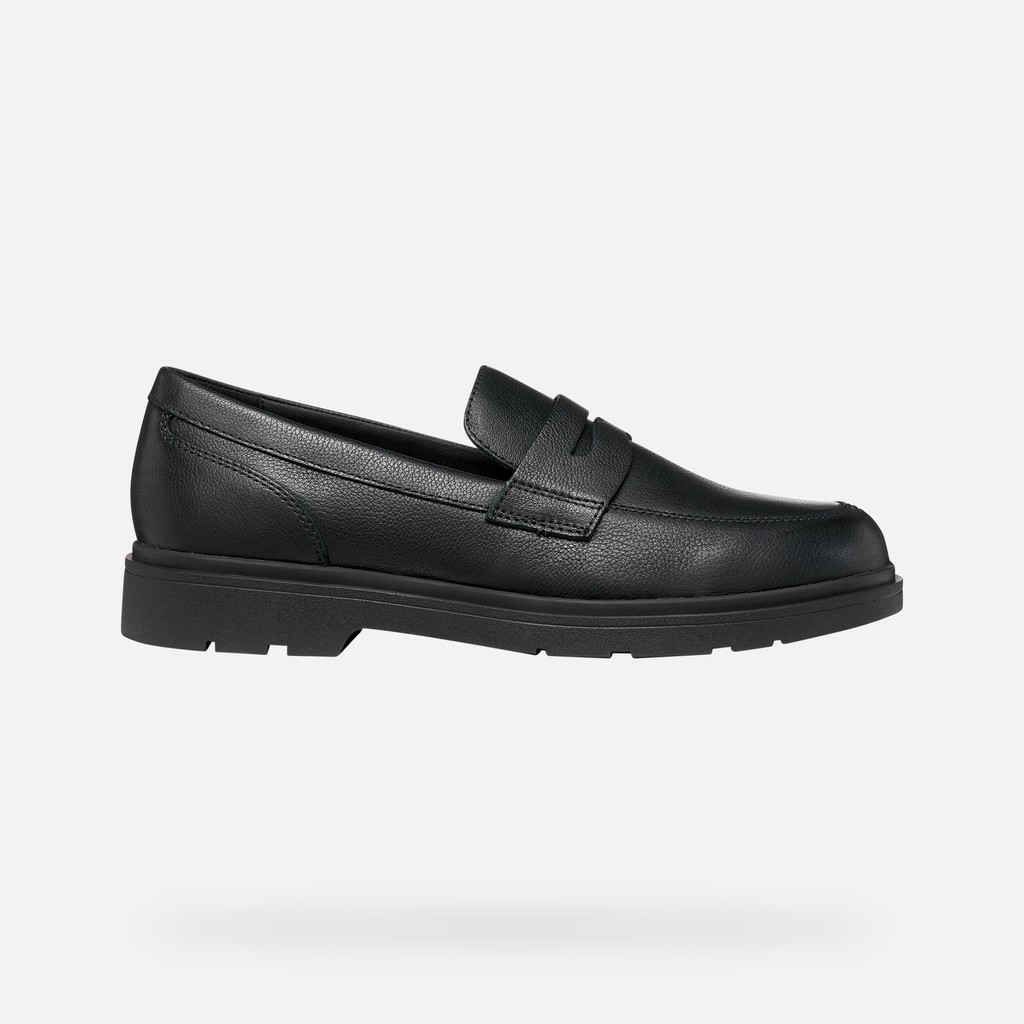 Mocassini in pelle eleganti SPHERICA EC1 B UOMO Nero - image number 1 | GEOX