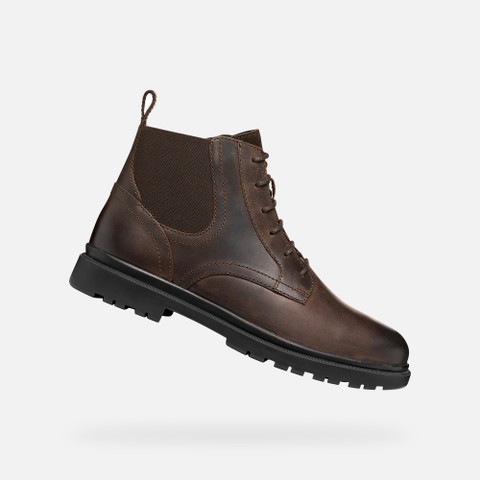 Ankle boots ANDALO MAN Coffee - image number 0 | GEOX