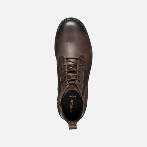 Ankle boots ANDALO MAN Coffee - image number 6 | GEOX
