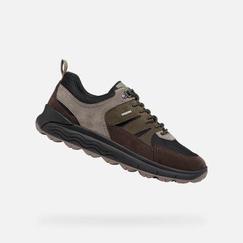 Waterproof trainers SPHERICA 4X4 ABX MAN Chocolate/Musk | GEOX