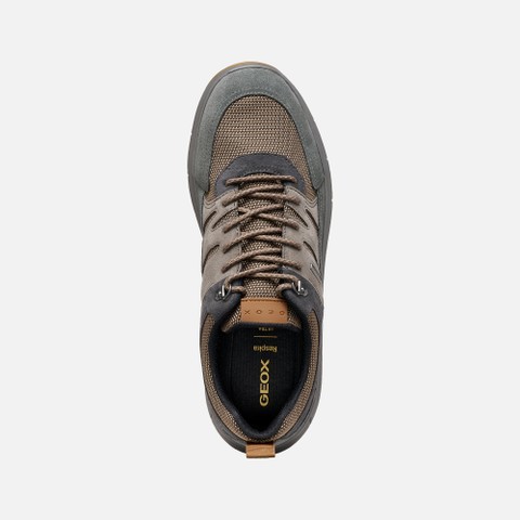 Wasserfeste Sneakers SPHERICA 4X4 ABX HERR Hellgrau/Hellbeige - image number 7 | GEOX