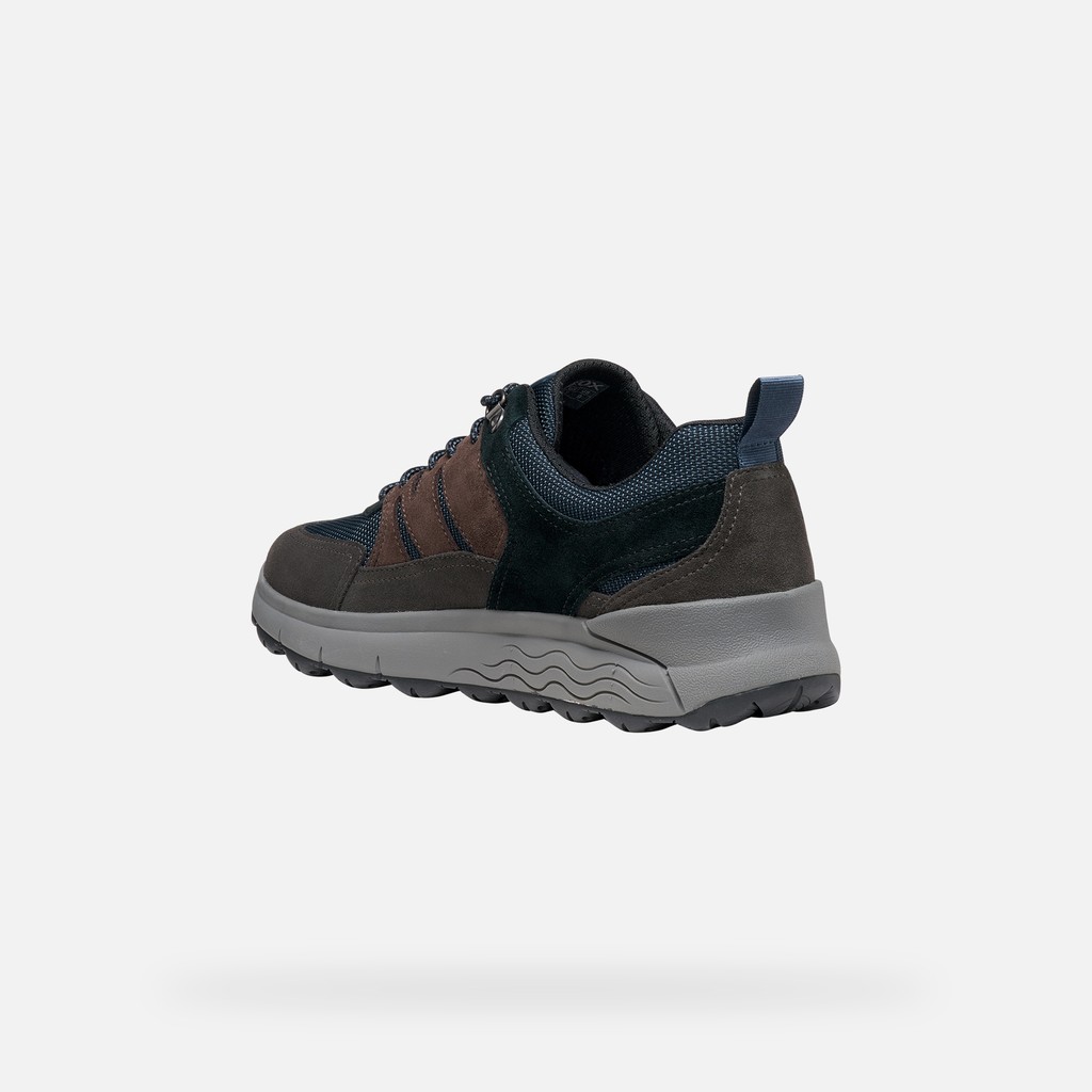 Waterproof trainers SPHERICA 4X4 ABX MAN Moka/Navy - image number 5 | GEOX