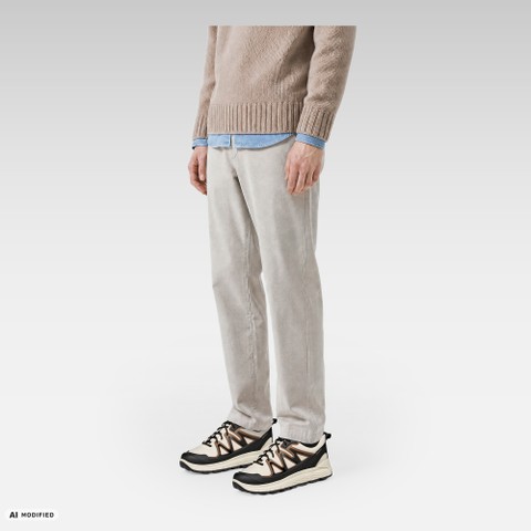 Sneakers imperm&eacute;ables SPHERICA 4X4 ABX HOMME Blanc cass&eacute;/Noir - image number 2 | GEOX