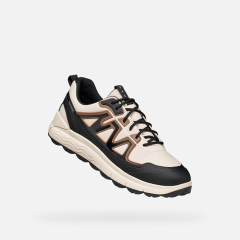 Waterproof trainers SPHERICA 4X4 ABX MAN Papyrus/Black - image number 5 | GEOX