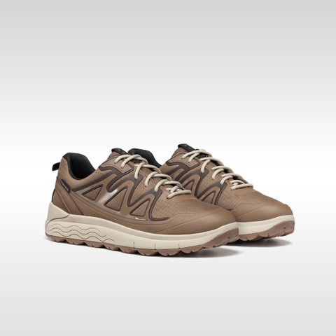 Waterproof trainers SPHERICA 4X4 ABX MAN Taupe - image number 7 | GEOX