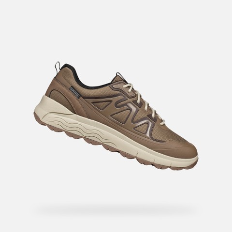 Waterproof trainers SPHERICA 4X4 ABX MAN Taupe - image number 0 | GEOX