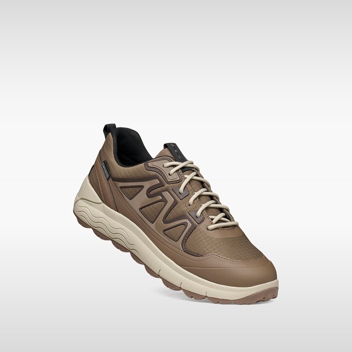 Waterproof trainers SPHERICA 4X4 ABX MAN Taupe | GEOX