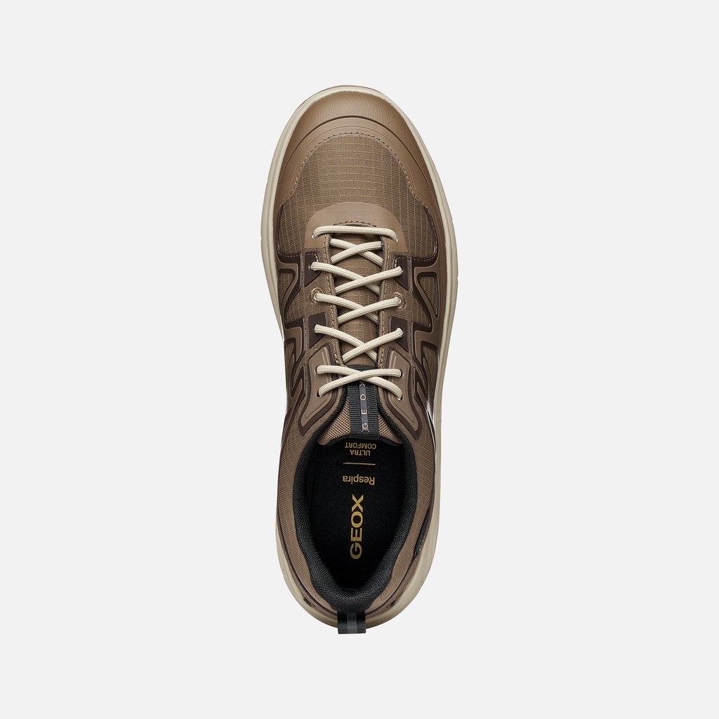 Waterproof trainers SPHERICA 4X4 ABX MAN Taupe - image number 5 | GEOX