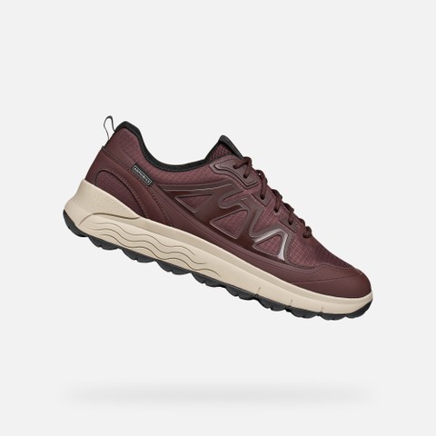 Waterproof trainers SPHERICA 4X4 ABX MAN Bordeaux - image number 0 | GEOX