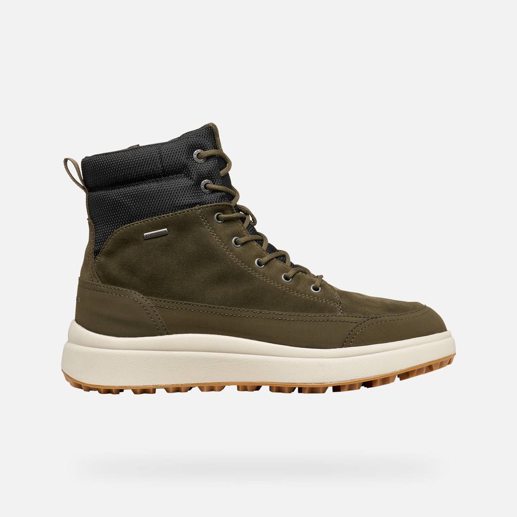 Wasserfeste Stiefeletten GRANITO + GRIP ABX HERR Milit&auml;rgr&uuml;n - image number 2 | GEOX