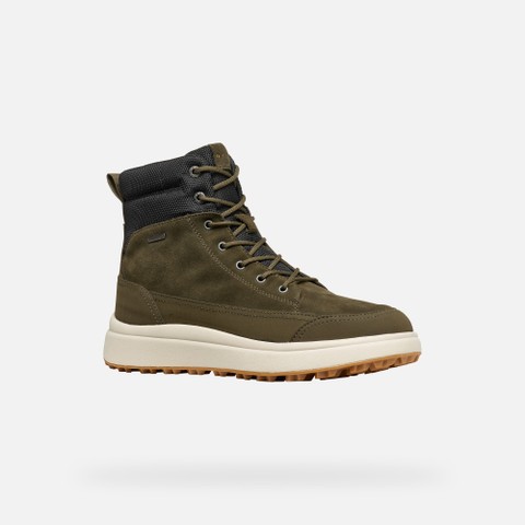 Wasserfeste Stiefeletten GRANITO + GRIP ABX HERR Milit&auml;rgr&uuml;n - image number 3 | GEOX