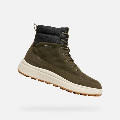 Wasserfeste Stiefeletten GRANITO + GRIP ABX HERR Milit&auml;rgr&uuml;n | GEOX