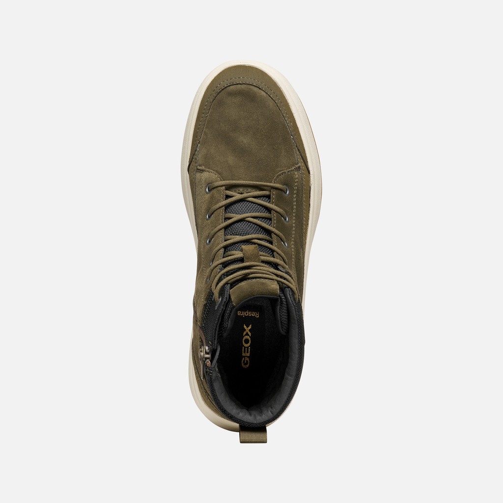 Wasserfeste Stiefeletten GRANITO + GRIP ABX HERR Milit&auml;rgr&uuml;n - image number 6 | GEOX