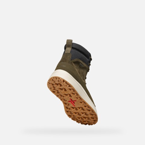 Wasserfeste Stiefeletten GRANITO + GRIP ABX HERR Milit&auml;rgr&uuml;n - image number 8 | GEOX