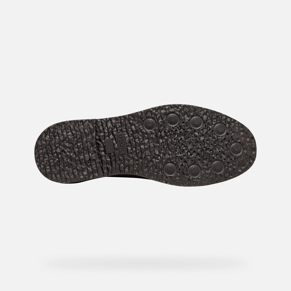Suede loafers MASSIMIANO MAN Chocolate - image number 6 | GEOX