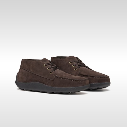 Lace-up shoes SPHERICA EC14 MAN Chocolate - image number 7 | GEOX