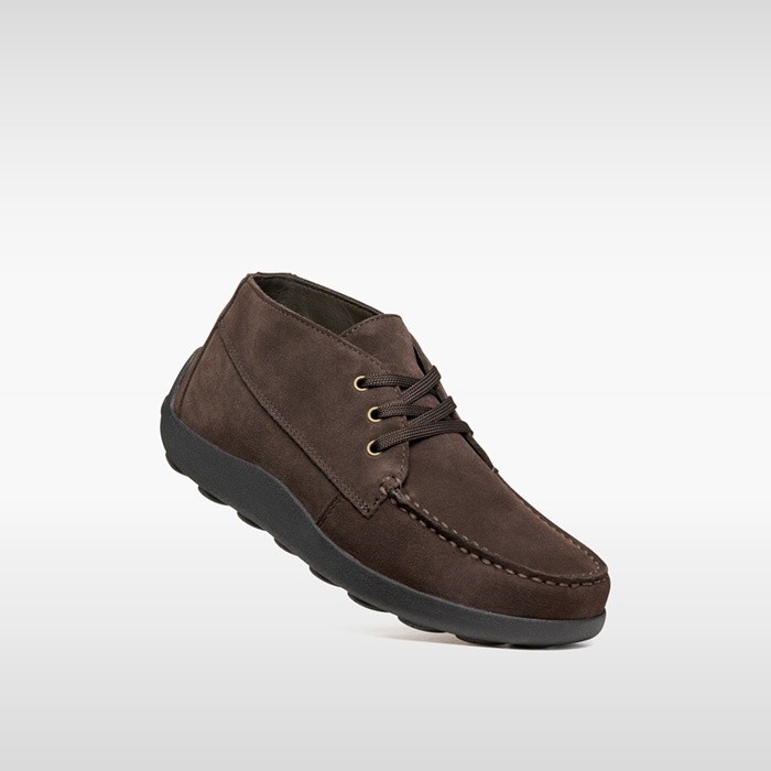 Lace-up shoes SPHERICA EC14 MAN Chocolate | GEOX