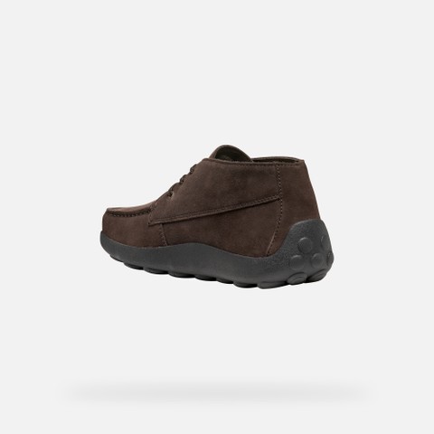 Lace-up shoes SPHERICA EC14 MAN Chocolate - image number 3 | GEOX