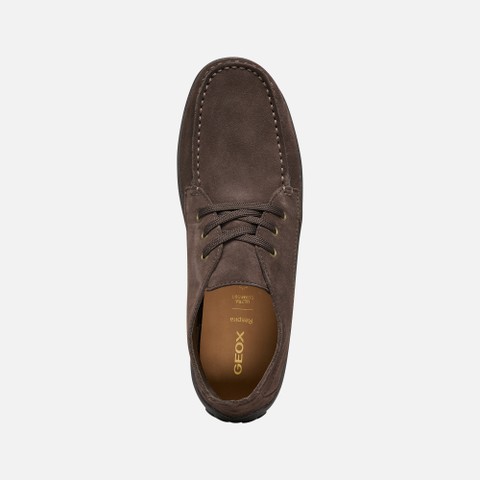 Lace-up shoes SPHERICA EC14 MAN Chocolate - image number 5 | GEOX