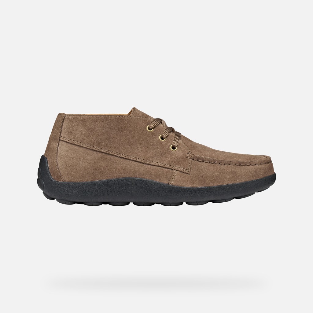 Lace-up shoes SPHERICA EC14 MAN Taupe - image number 1 | GEOX