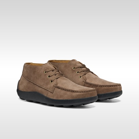 Lace-up shoes SPHERICA EC14 MAN Taupe - image number 7 | GEOX