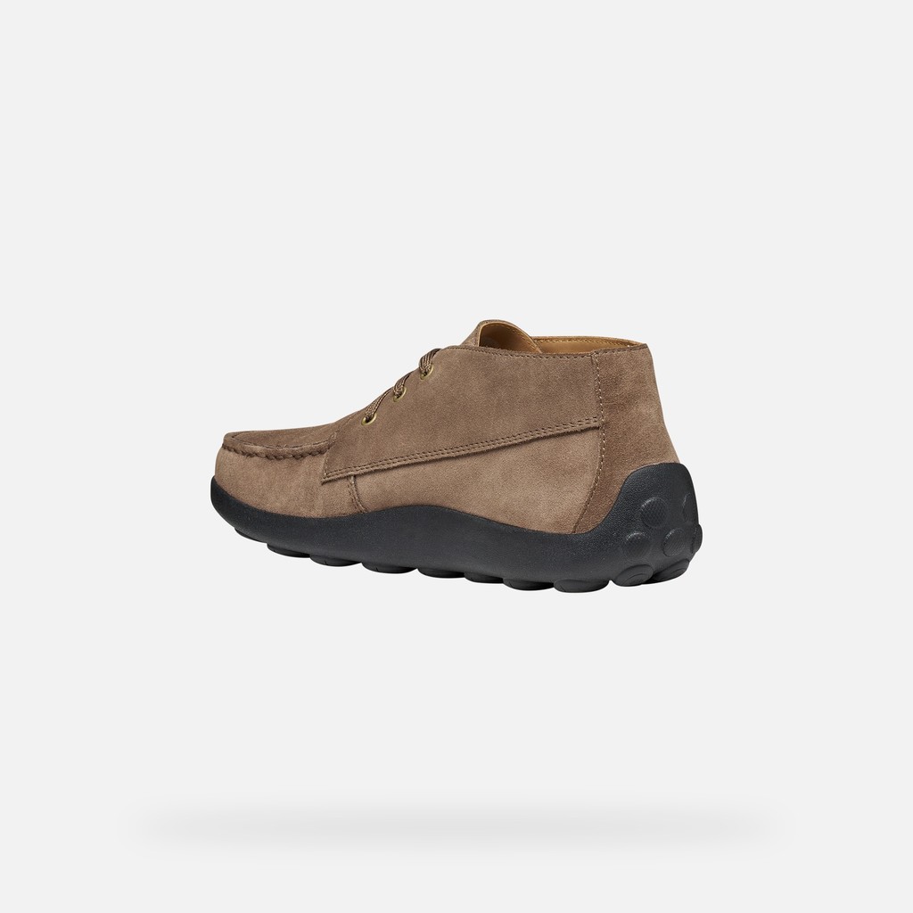 Lace-up shoes SPHERICA EC14 MAN Taupe - image number 3 | GEOX