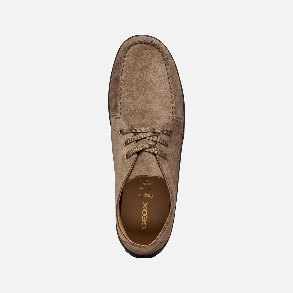Lace-up shoes SPHERICA EC14 MAN Taupe - image number 5 | GEOX