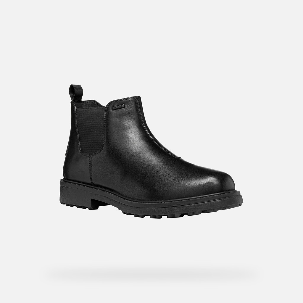 Waterproof Chelsea boots LAGORAI + GRIP ABX MAN Black - image number 3 | GEOX
