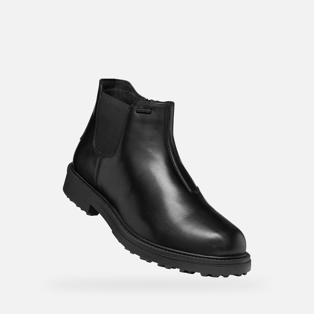 Waterproof Chelsea boots LAGORAI + GRIP ABX MAN Black - image number 5 | GEOX