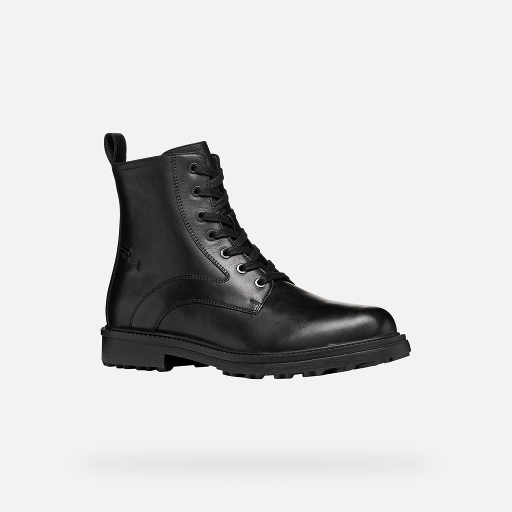 Bottines imperm&eacute;ables LAGORAI + GRIP ABX HOMME Noir - image number 3 | GEOX