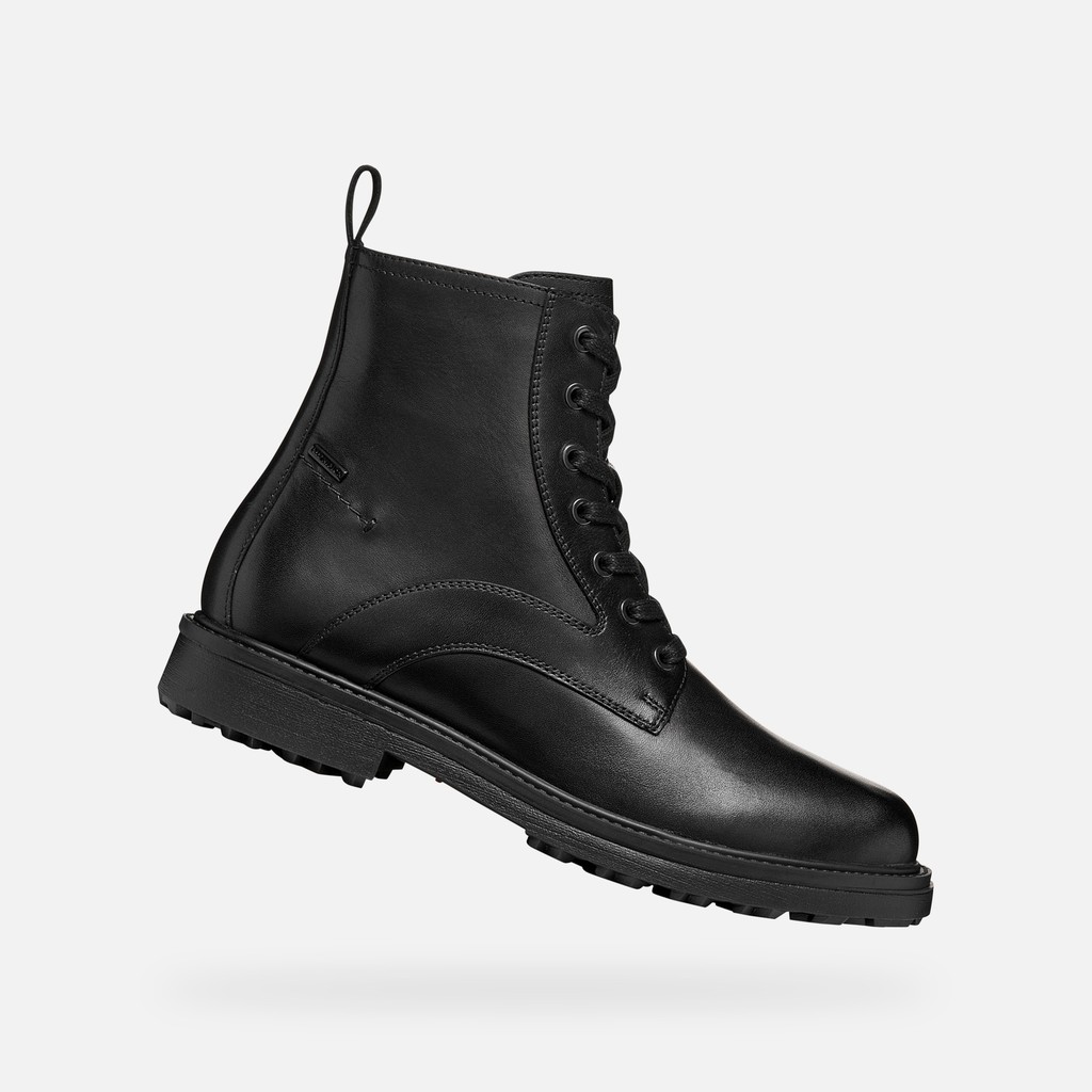 Bottines imperm&eacute;ables LAGORAI + GRIP ABX HOMME Noir - image number 0 | GEOX