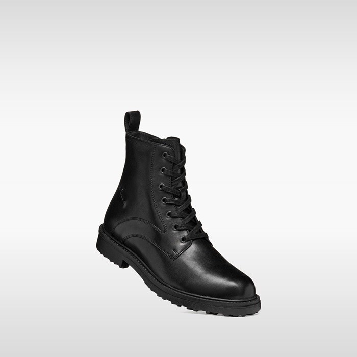 Bottines imperm&eacute;ables LAGORAI + GRIP ABX HOMME Noir | GEOX