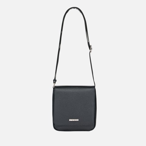 Cross-body bag IUNVEX BAG MAN Black - image number 1 | GEOX