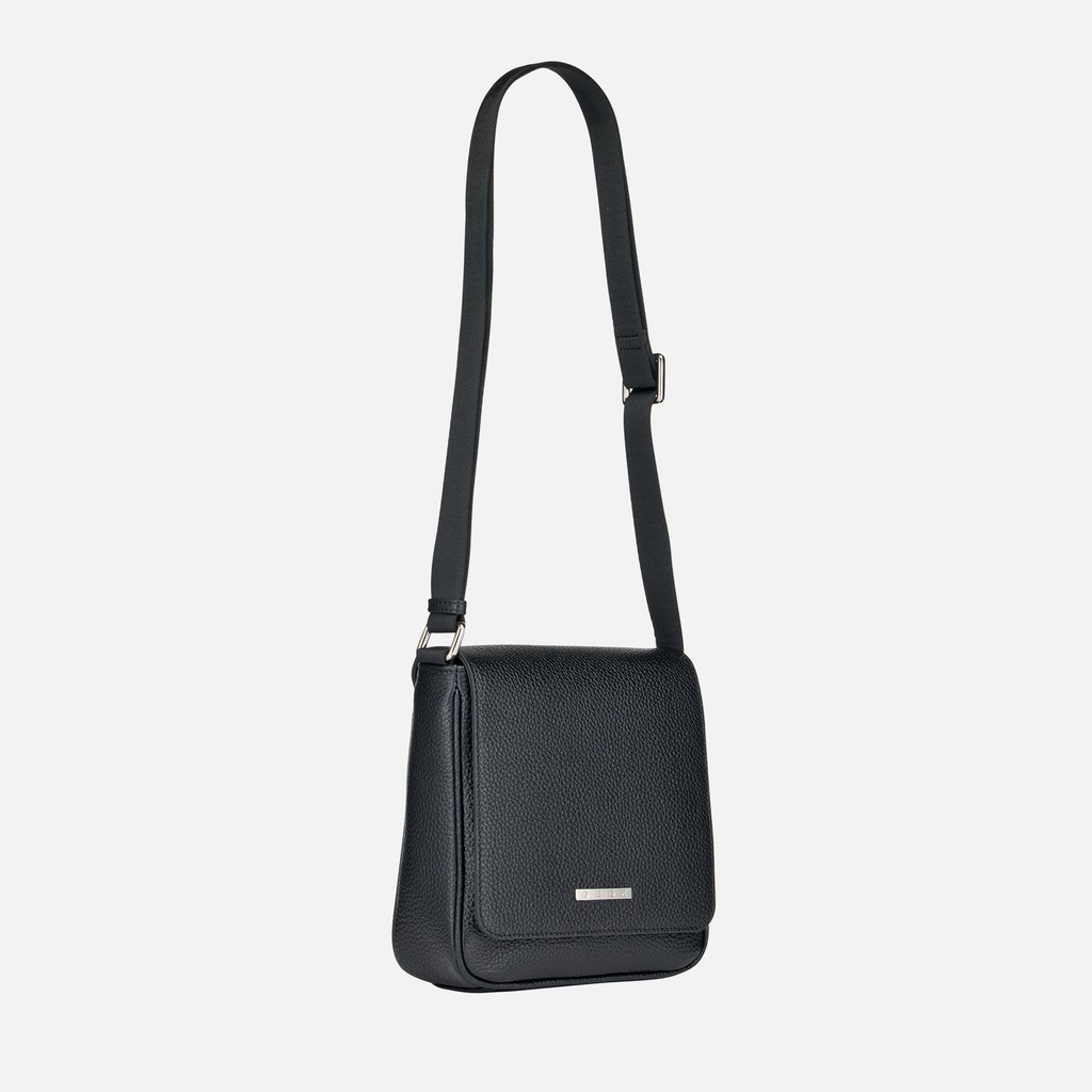 Cross-body bag IUNVEX BAG MAN Black - image number 2 | GEOX