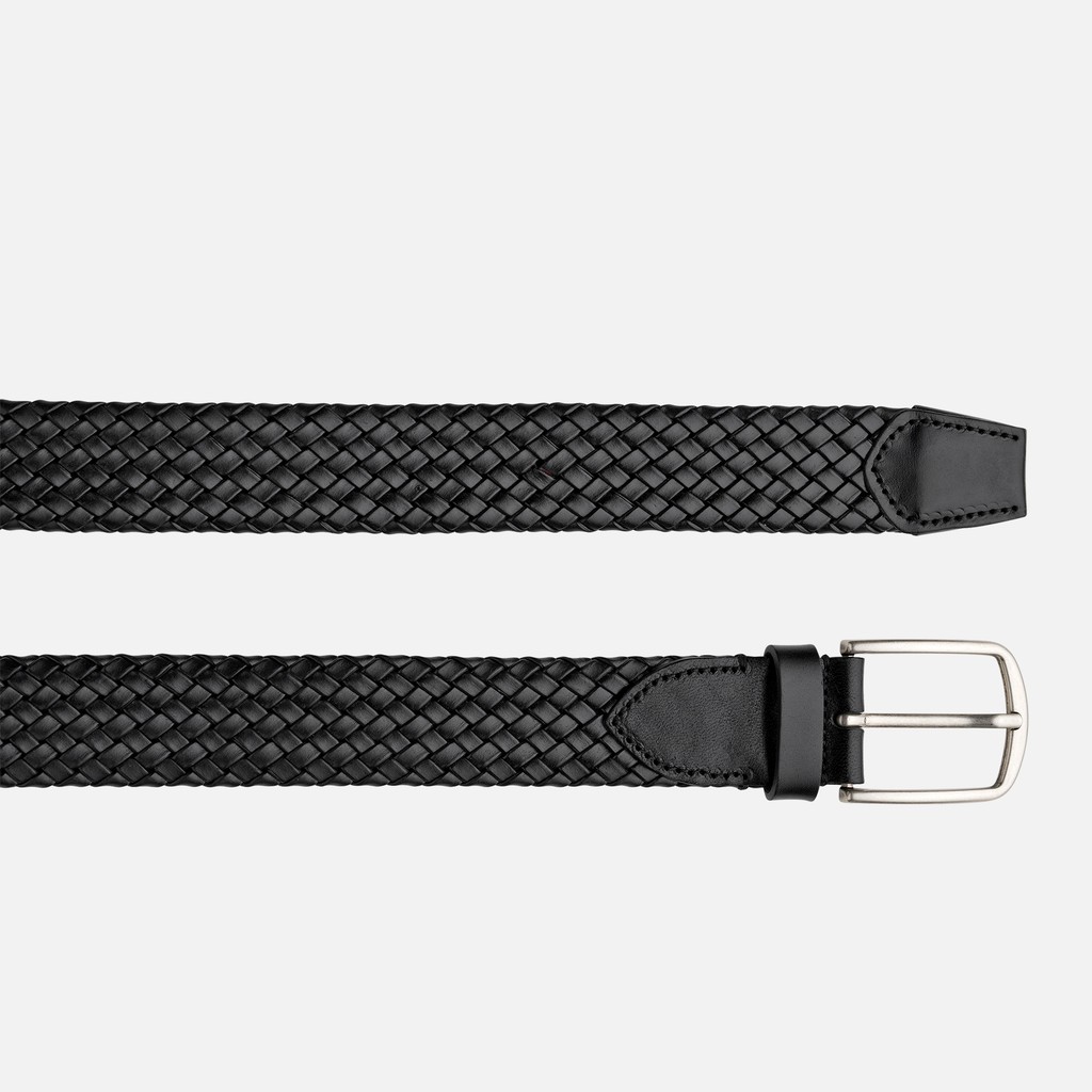 Cintura in pelle BELT UOMO Nero - image number 1 | GEOX